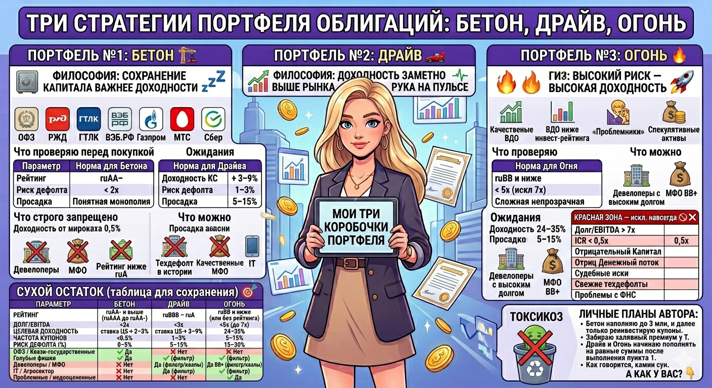 Портфели инвестирования